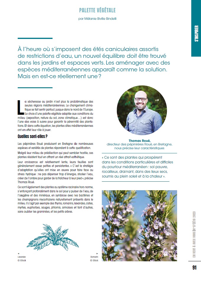 UNEP En vert et avec vous n° 37 Eté 23