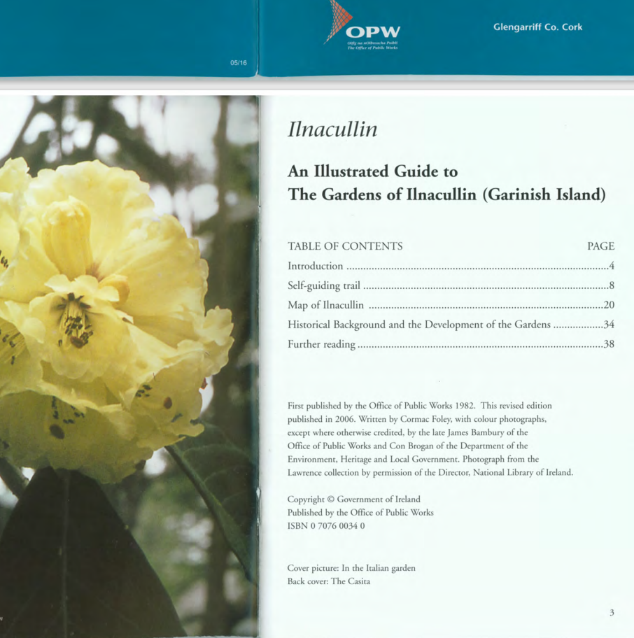 Guide of the Gardens of Ilnacullin